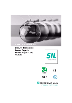 2 SMART Transmitter Power Supply SAFETY MANUAL SIL