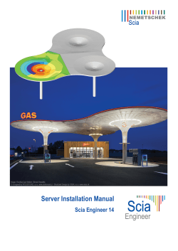 Server Installation Manual Scia Engineer 14