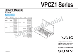 VPCZ1 Series SERVICE MANUAL