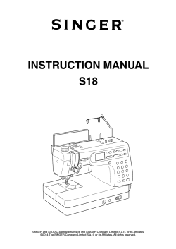INSTRUCTION MANUAL S18