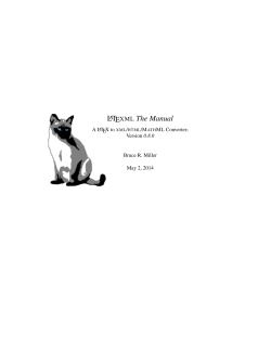 L TE The Manual XML
