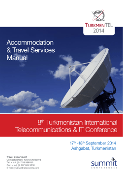 Accommodation &amp; Travel Services Manual 8
