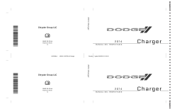 Charger 2 0 1 4 Chrysler Group LLC 2014 Char