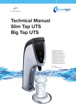 Technical Manual Slim Tap UTS Big Tap UTS