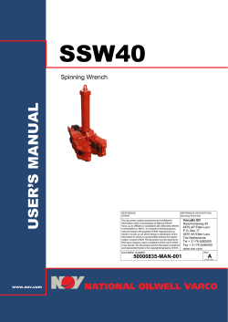 SSW40 Spinning Wrench