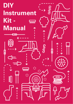 DIY Instrument Kit - Manual
