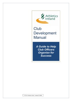 Club Development Manual