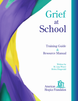 Grief School at Training Guide