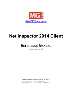 Net Inspector 2014 Client R M