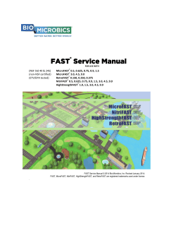 FAST Service Manual ®