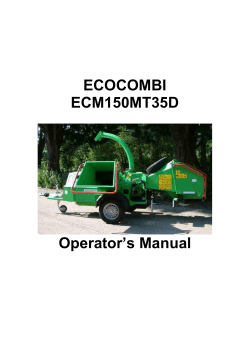 ECOCOMBI ECM150MT35D ’s Manual Operator