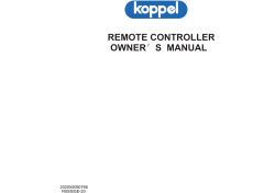 REMOTE CONTROLLER OWNER S MANUAL 202055090766