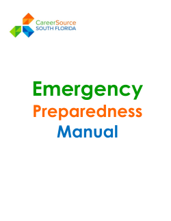Emergency  Preparedness Manual