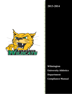 2013-2014  Wilmington University Athletics