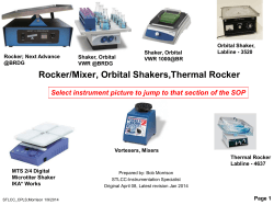 Orbital Shaker, Labline - 3520 Shaker, Orbital Rocker; Next Advance