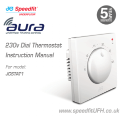 230v Dial Thermostat Instruction Manual