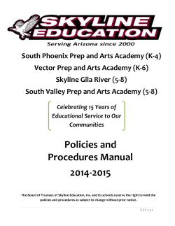 South Phoenix Prep and Arts Academy (K-4) Skyline Gila River (5-8)
