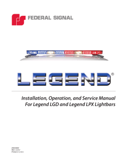Installation, Operation, and Service Manual ® 2562365E