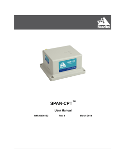 SPAN-CPT ™ User Manual OM-20000122
