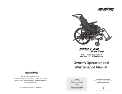 Owner’s Operation and Maintenance Manual