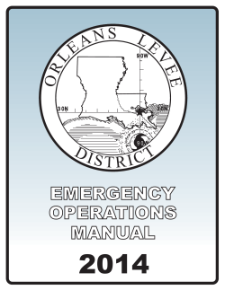 2014 EMERGENCY OPERATIONS MANUAL