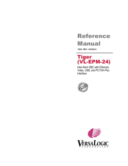 Reference Manual  Tiger