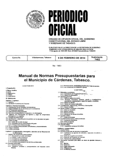 PERIODICO OFICIAl ORGANO DE DIFUSION OFICIAL DEL GOBIERNO CONSTITUCIONAL
