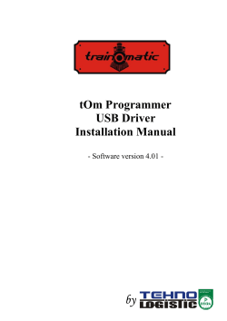 by  tOm Programmer USB Driver