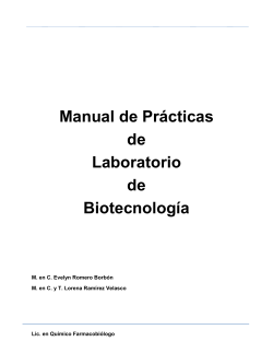 Manual de Prácticas de Laboratorio