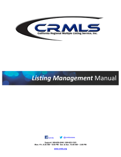 Listing Management ™