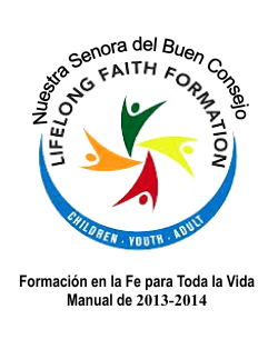 Formación en la Fe para Toda la Vida Manual de 2013-2014