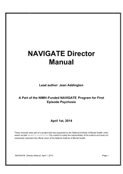 NAVIGATE Director Manual