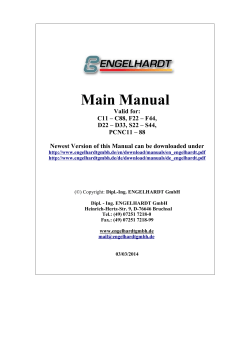 Main Manual