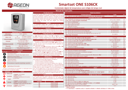 Smartset ONE S106CK  Manual de Instruções