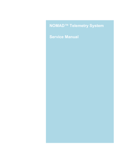 NOMAD™ Telemetry System  Service Manual