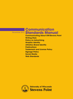 Communication Standards Manual