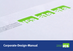 Corporate-Design-Manual CS ler/V ox