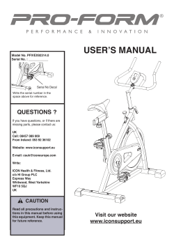 USERʼS MANUAL QUESTIONS ?