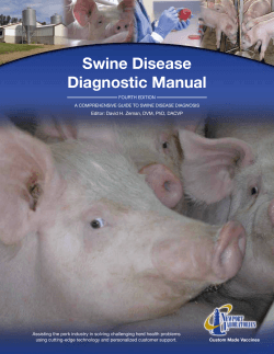 Swine Disease Diagnostic Manual