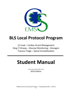 BLS Local Protocol Program