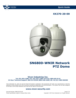 SN680D-WNIR Network PTZ Dome  XX270-20-00