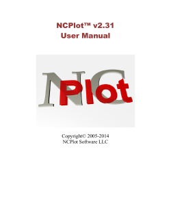 NCPlot™ v2.31 User Manual Copyright© 2005-2014