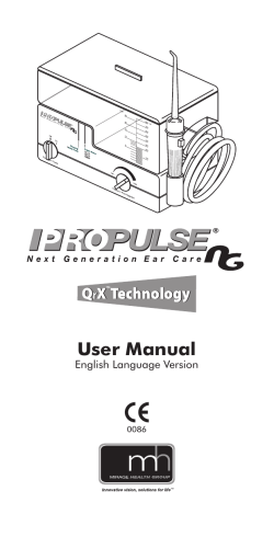 User Manual English Language Version 0086