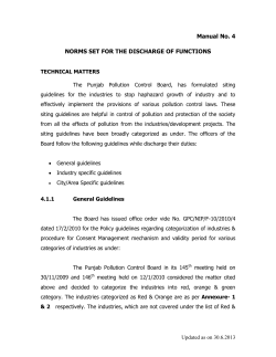 Manual No. 4 NORMS SET FOR THE DISCHARGE OF FUNCTIONS