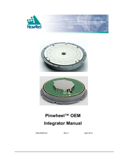 Pinwheel™ OEM Integrator Manual OM-20000142 Rev 2