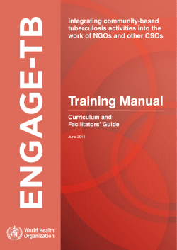 TB GE- ENGA Training Manual