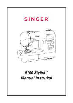 Manual Instruksi 9100 Stylist TM