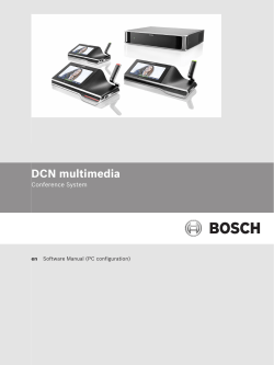 DCN multimedia Conference System en
