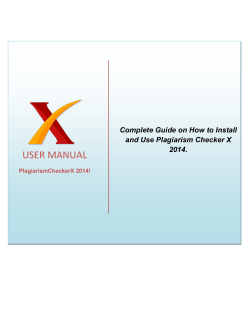 USER MANUAL Complete Guide on How to Install