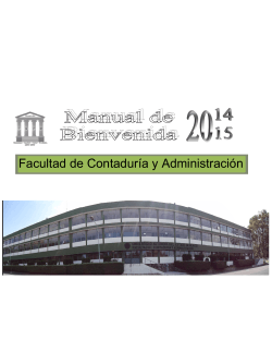 Facultad de Contaduría y Administración